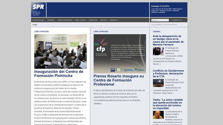 Sindicato de Prensa Rosario